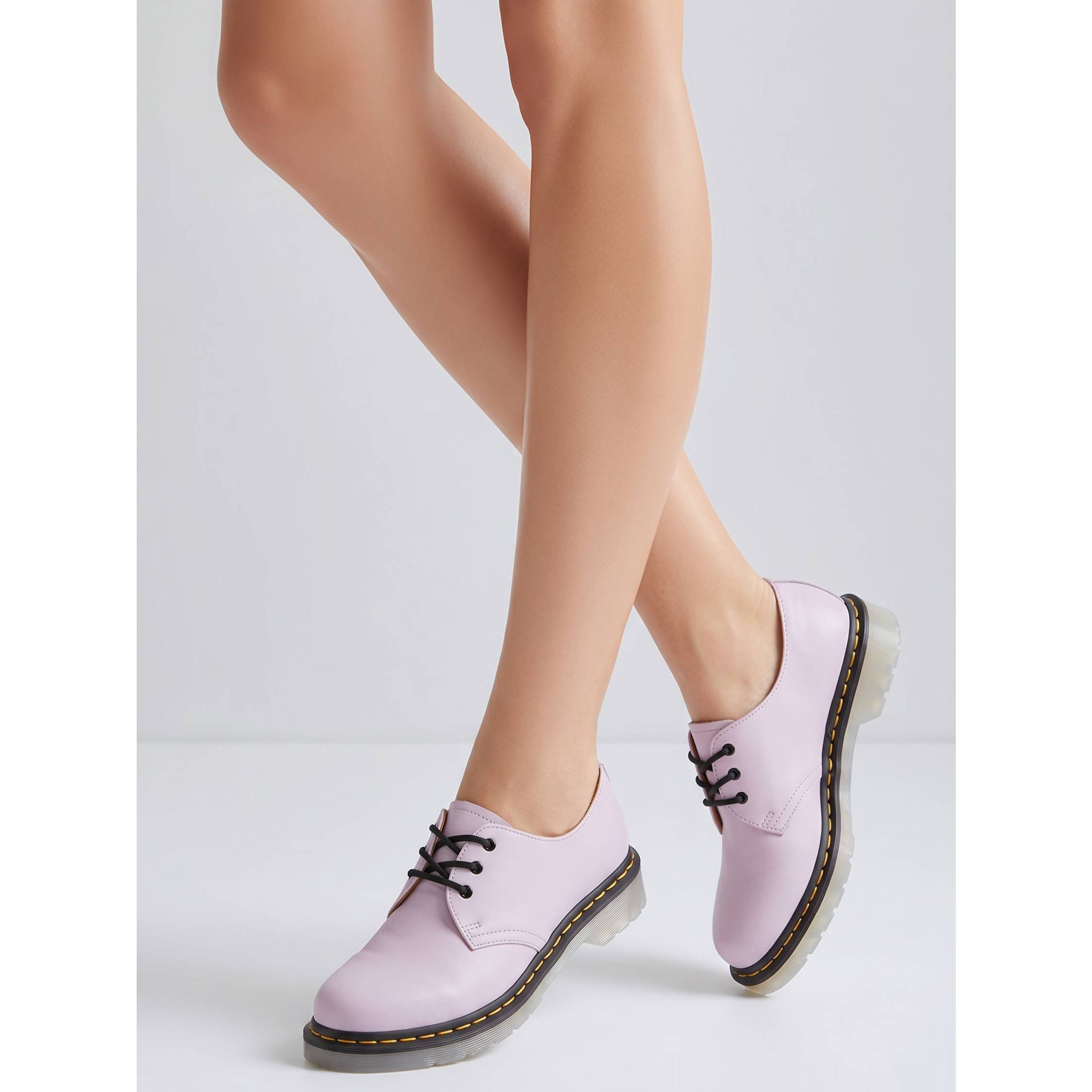Nib Dr. Martens Iced Ii Lilac Buttersoft Suede 1461 Oxfords Size 10